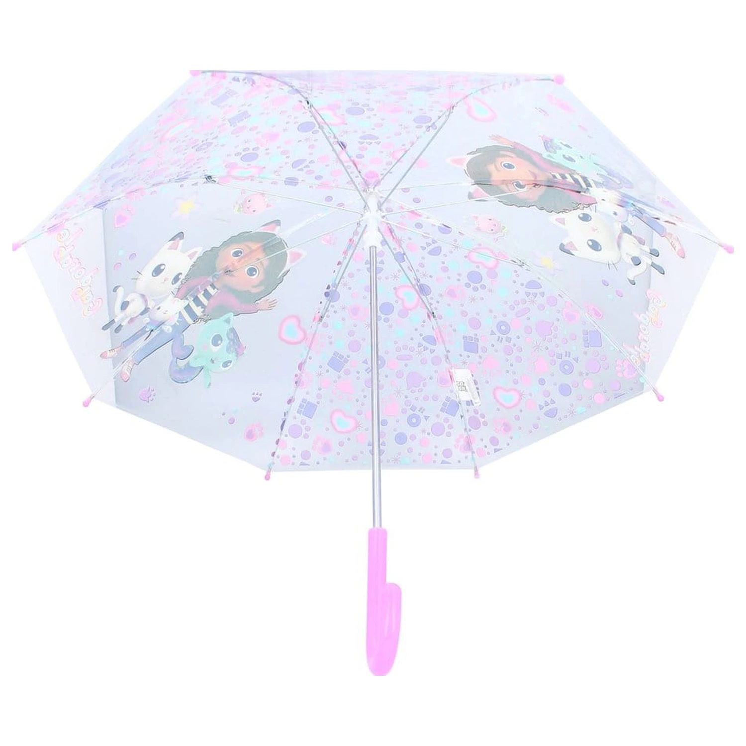 Umbrela Gabby's Dollhouse Rainy Days poza produsului