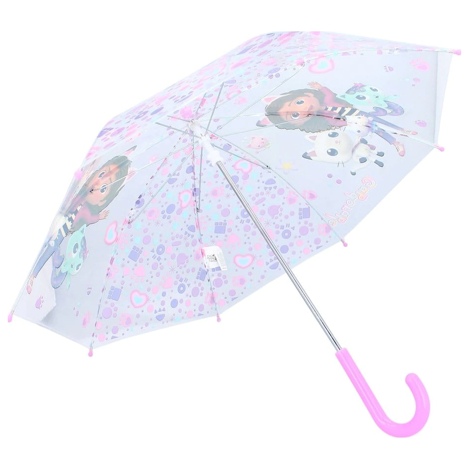 Umbrela Gabby's Dollhouse Rainy Days poza produsului