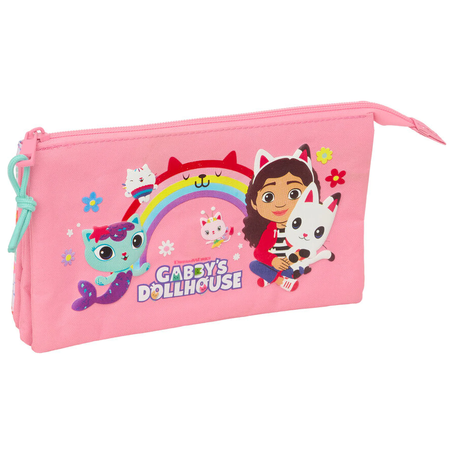 Gabby's Dollhouse penar triplu poza produsului