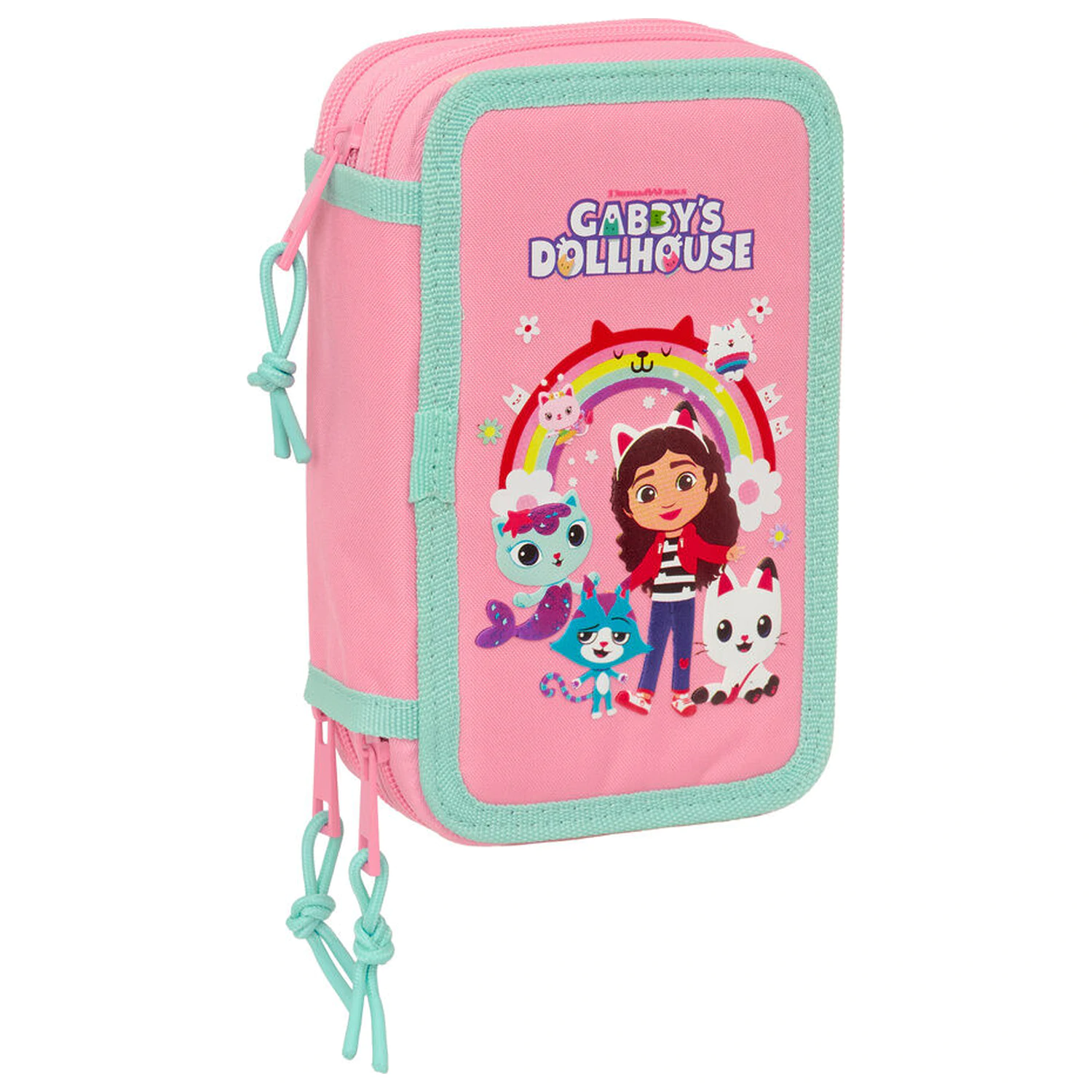 Gabby's Dollhouse penar triplu 37 piese poza produsului