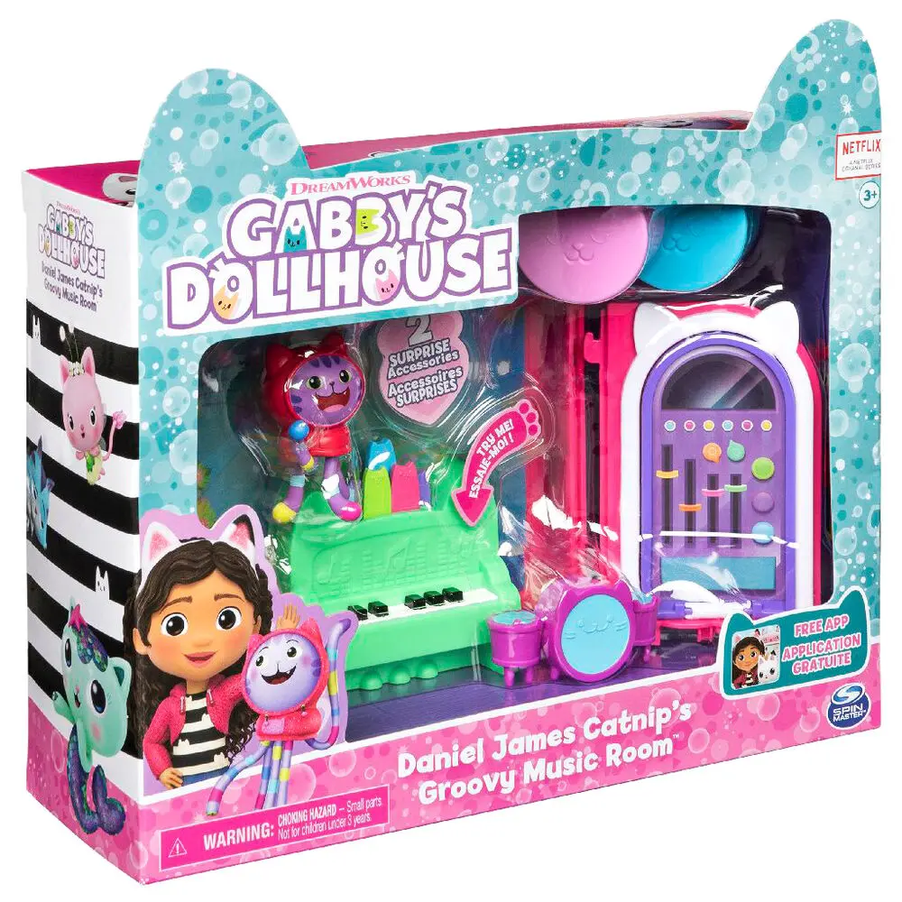 Gabbys Dollhouse Daniel James Catnips Cameră Groovy Music poza produsului