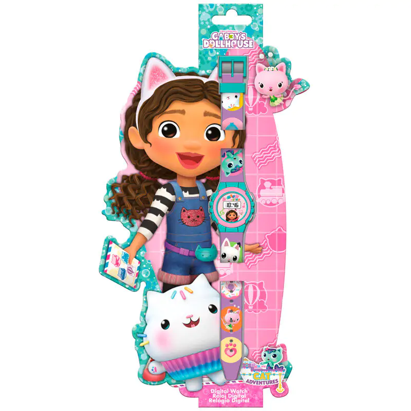 Ceas digital Gabbys Dollhouse poza produsului