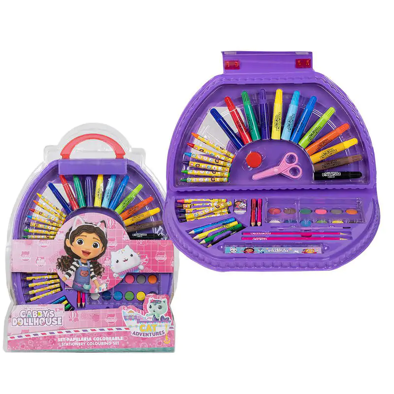 Gabbys Dollhouse Set papetărie 50 buc poza produsului