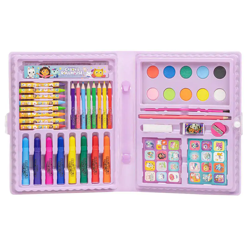 Gabbys Dollhouse Set de papetărie de colorat poza produsului