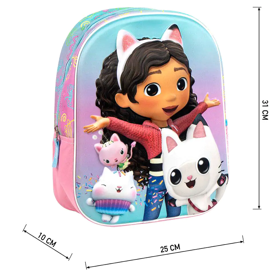Ghiozdan 3D Gabbys Dollhouse 31cm poza produsului