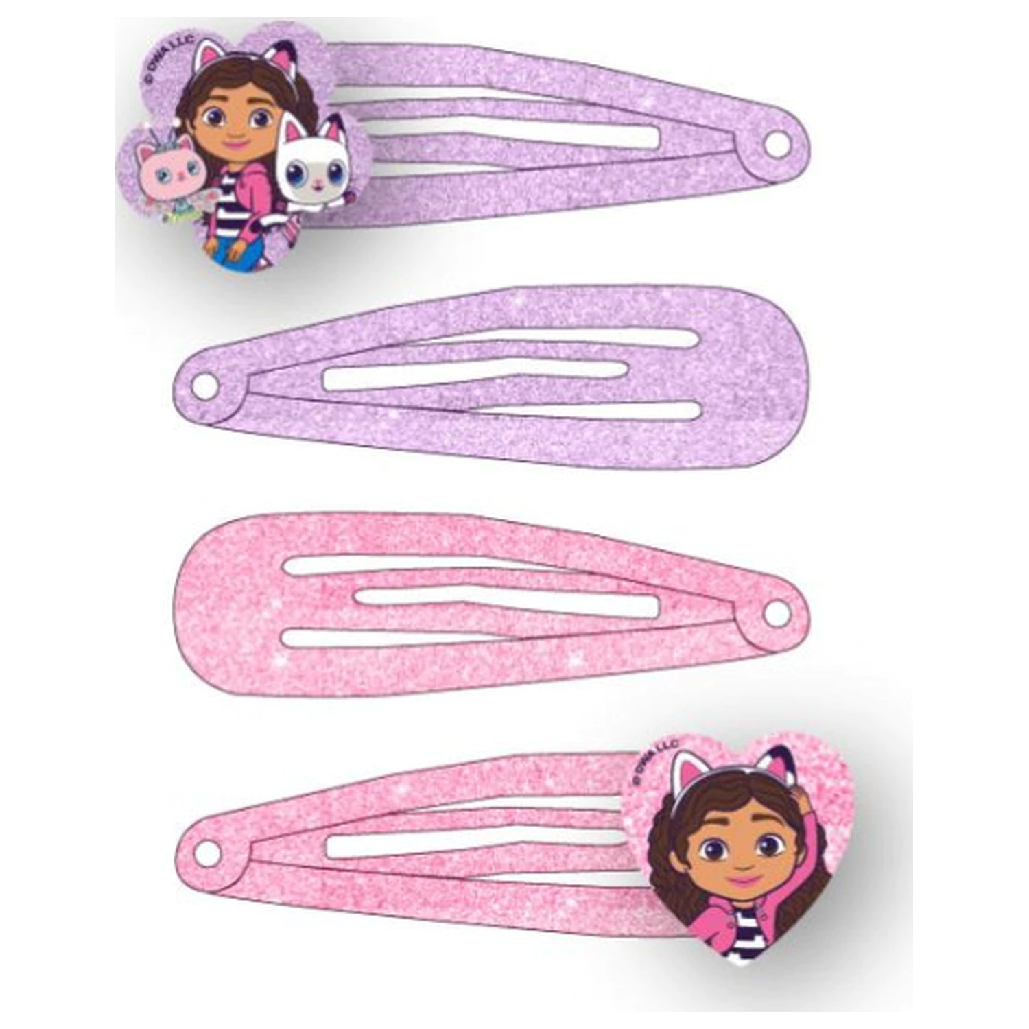 Gabi's Dollhouse Cat Adventures Set de 4 cleme de par poza produsului