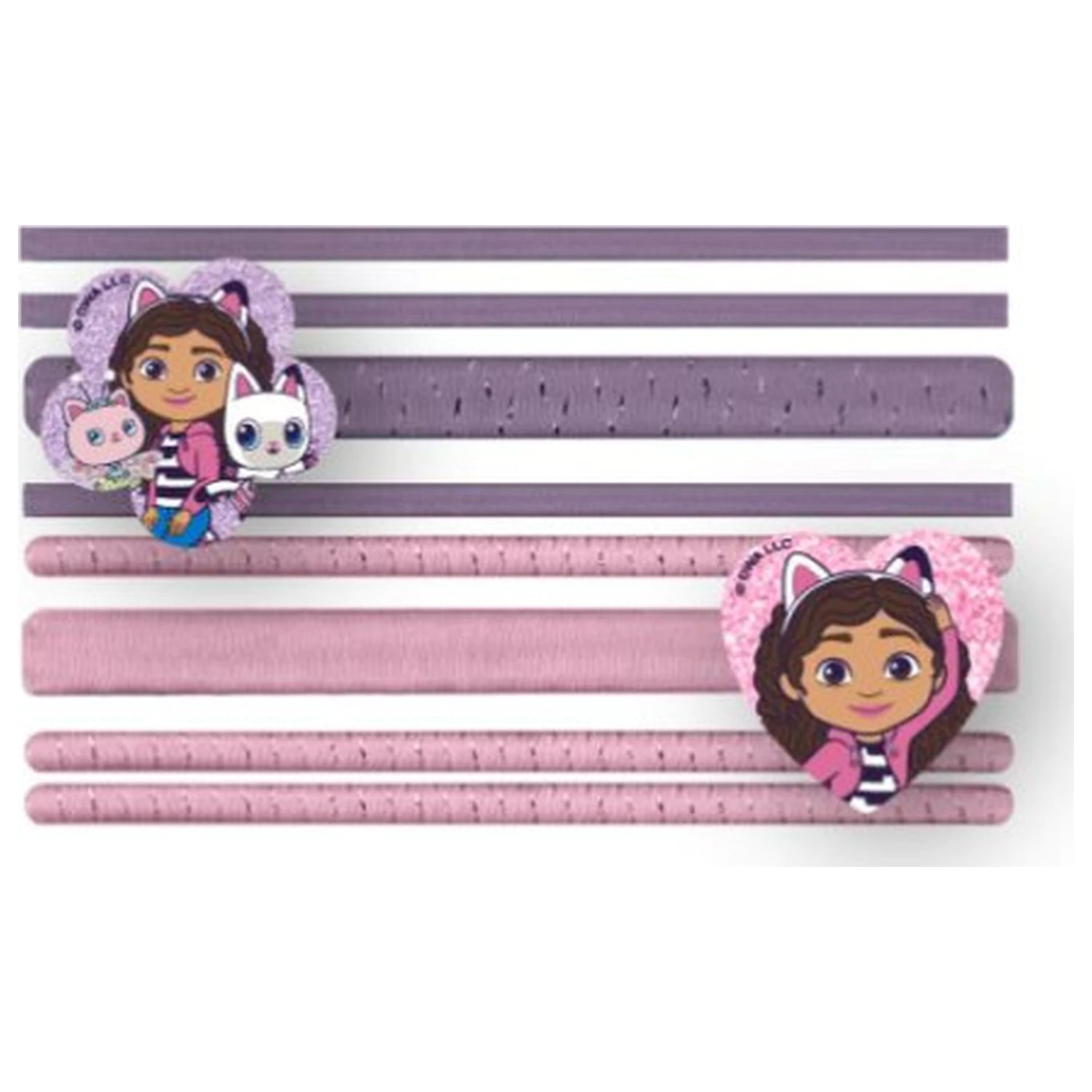 Gabi's Dollhouse Cat Adventures Set 8 bucăți Elastice de par poza produsului