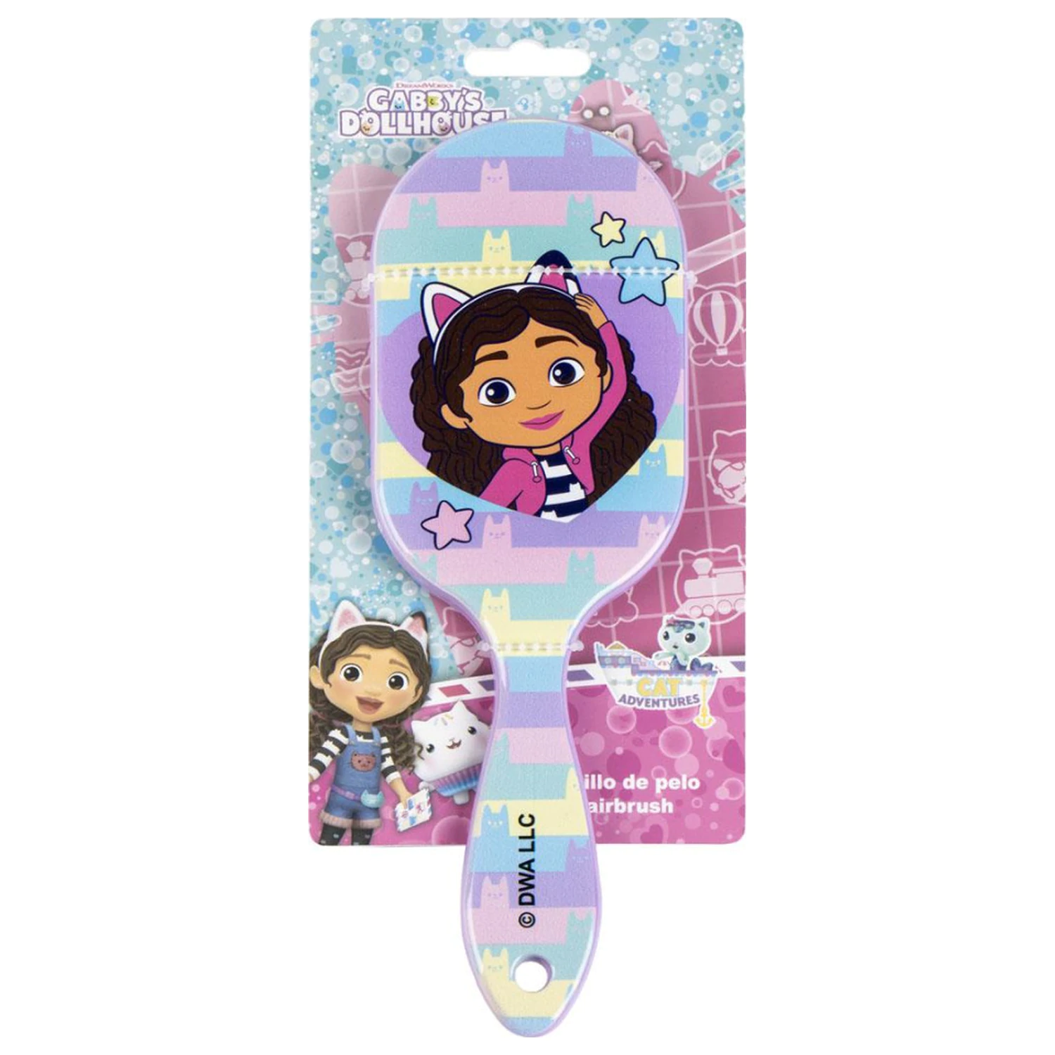 Gabby's Dollhouse Cat Adventures Hairbrush, Comb 20 cm poza produsului