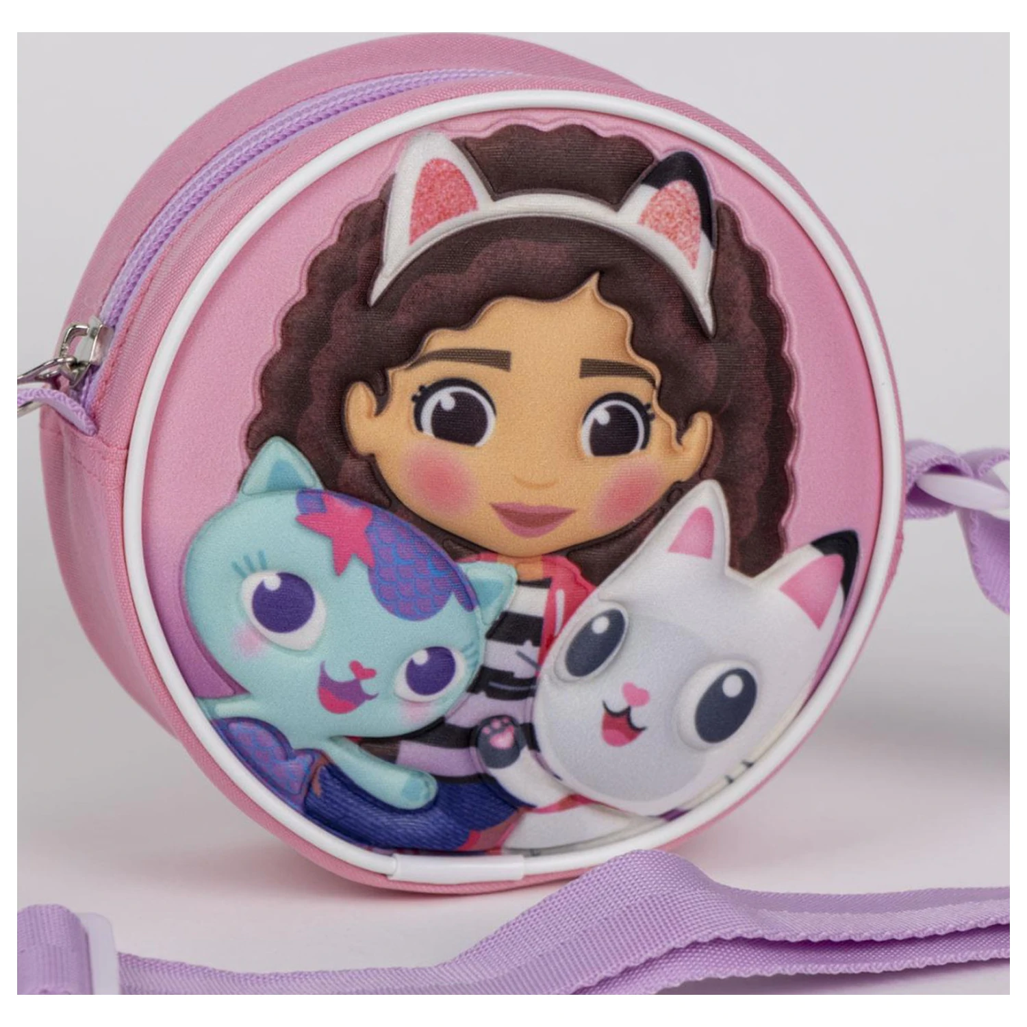 Gabby's Dollhouse Cats Geantă crossbody 3D, Geantă de umăr poza produsului