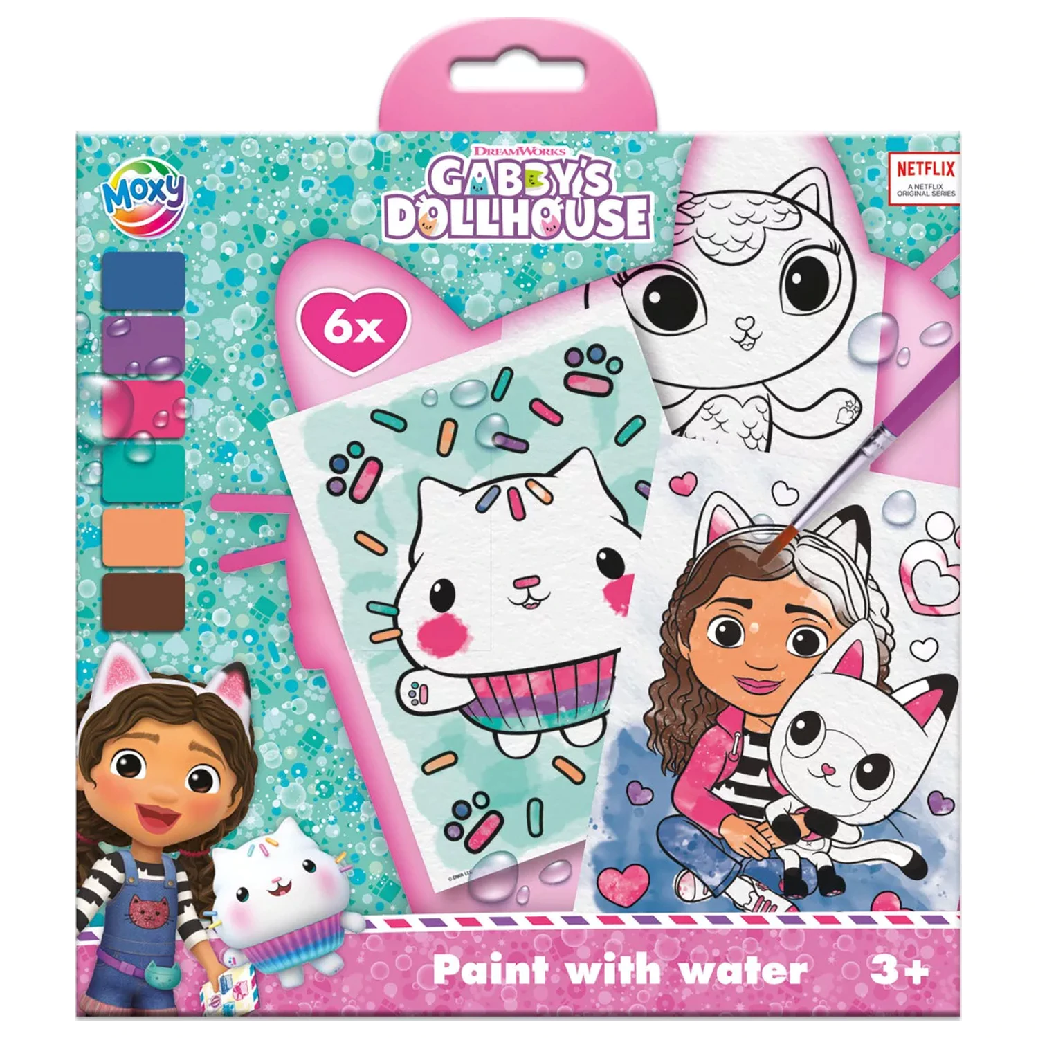 Gabi's Dollhouse Gabby Cats Set de colorat poza produsului