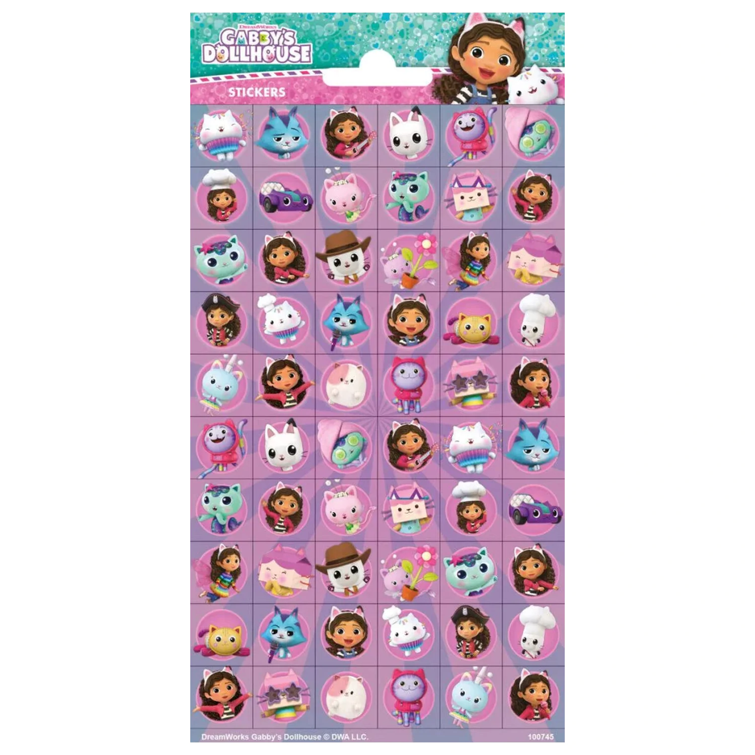 Gabi's Dollhouse Cats Sticker poza produsului