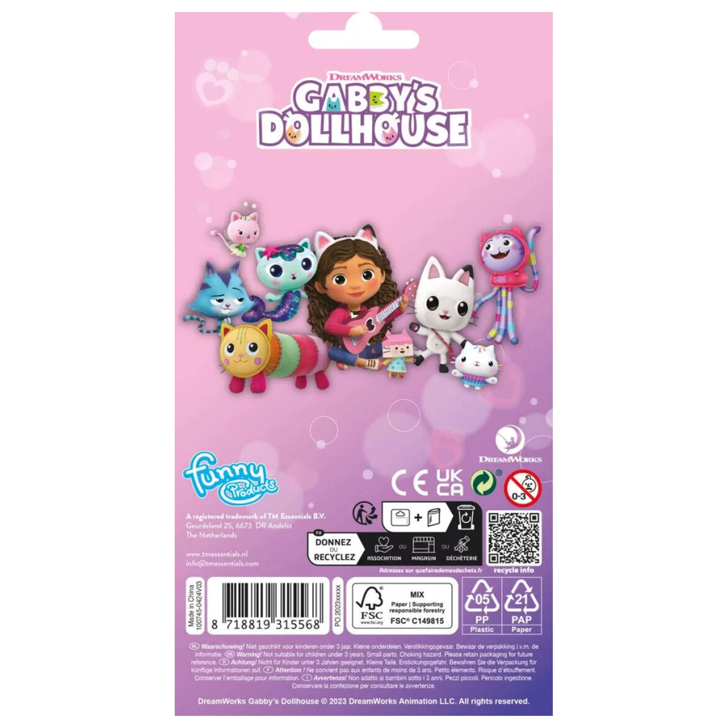 Gabi's Dollhouse Cats Sticker poza produsului