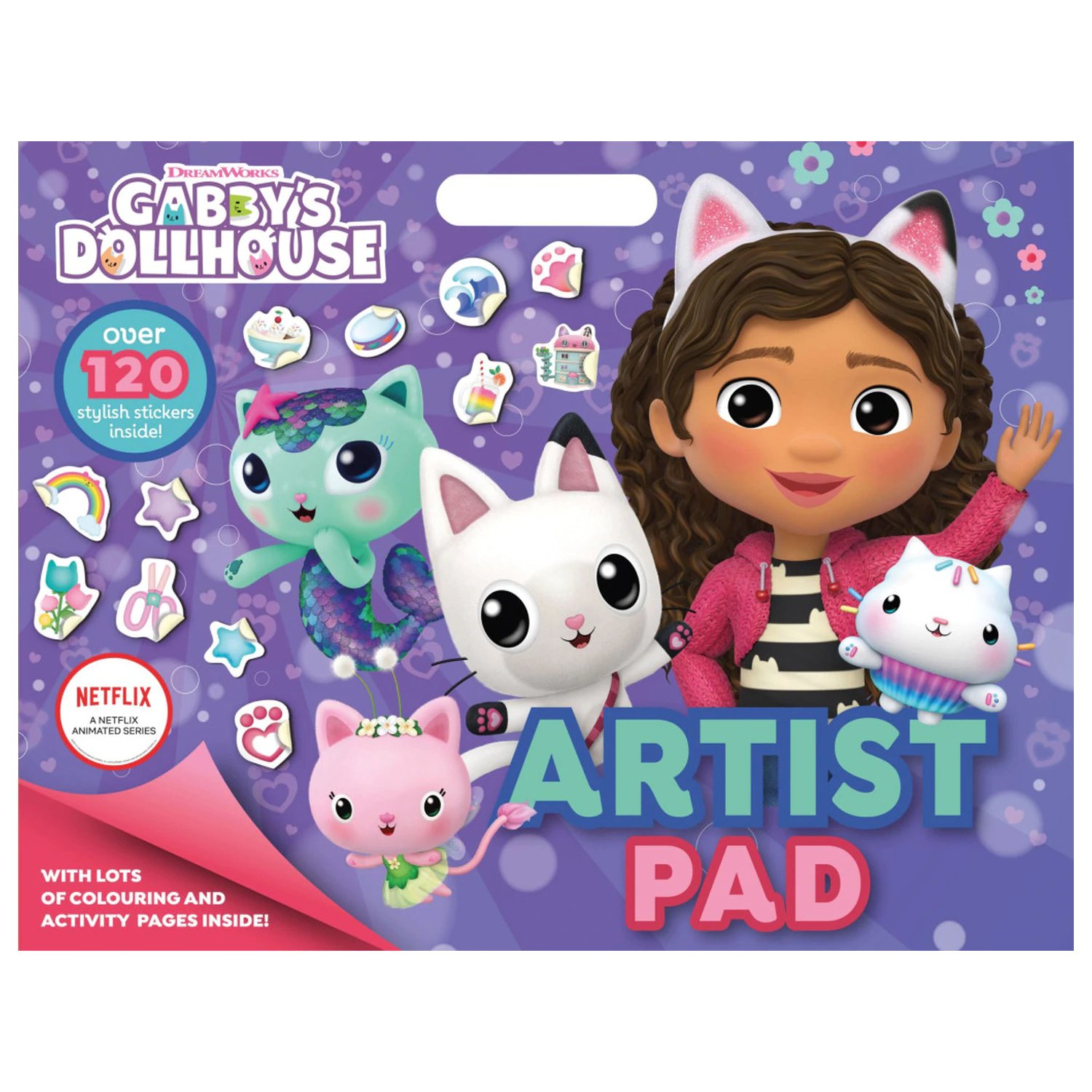 Gabi's Dollhouse Cats Set de colorat si activitati poza produsului