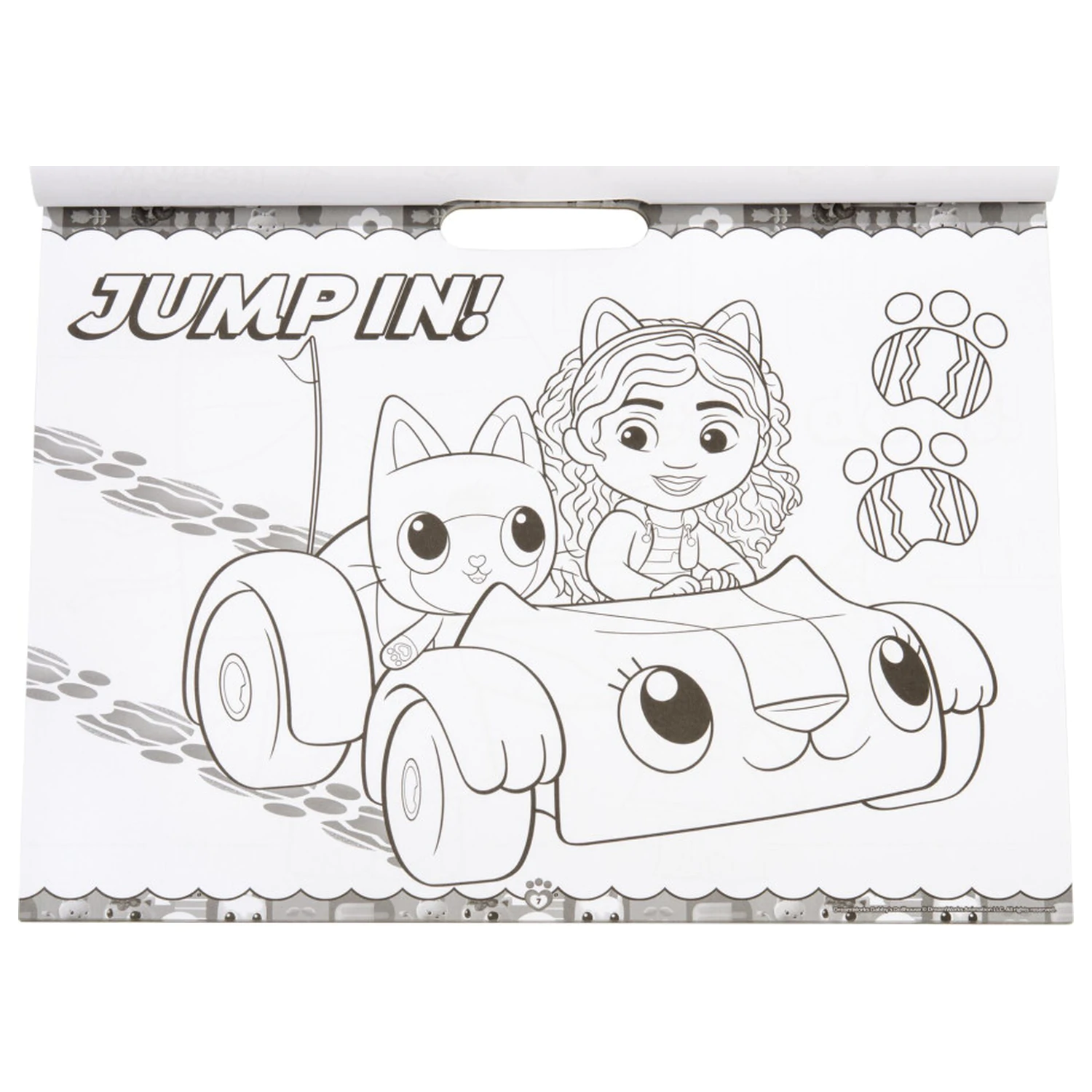 Gabi's Dollhouse Cats Set de colorat si activitati poza produsului