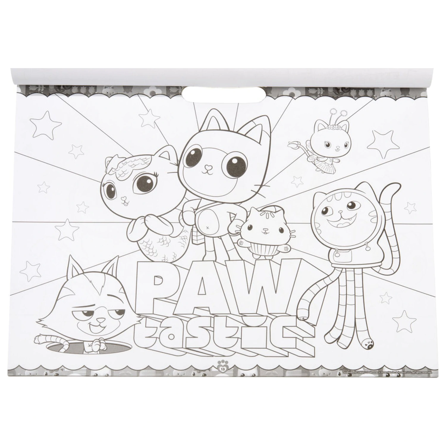 Gabi's Dollhouse Cats Set de colorat si activitati poza produsului