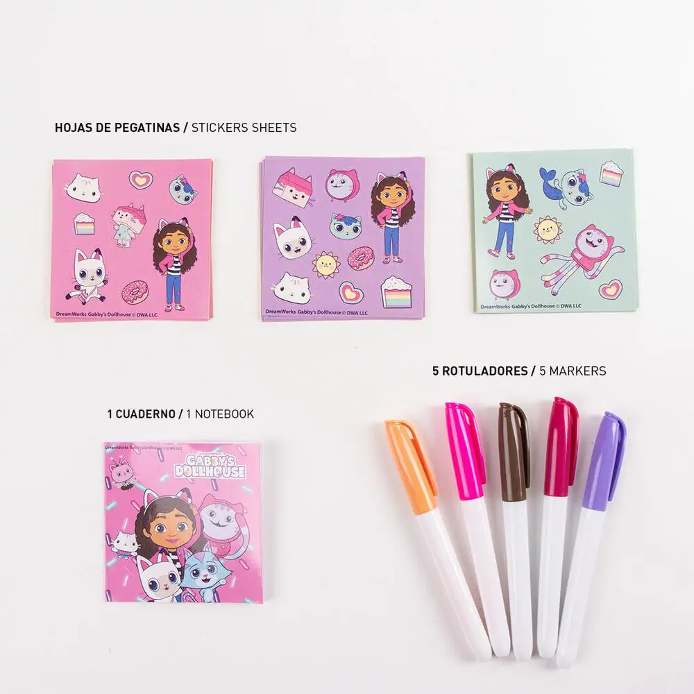 Gabbys Doll House set rucsac DIY poza produsului