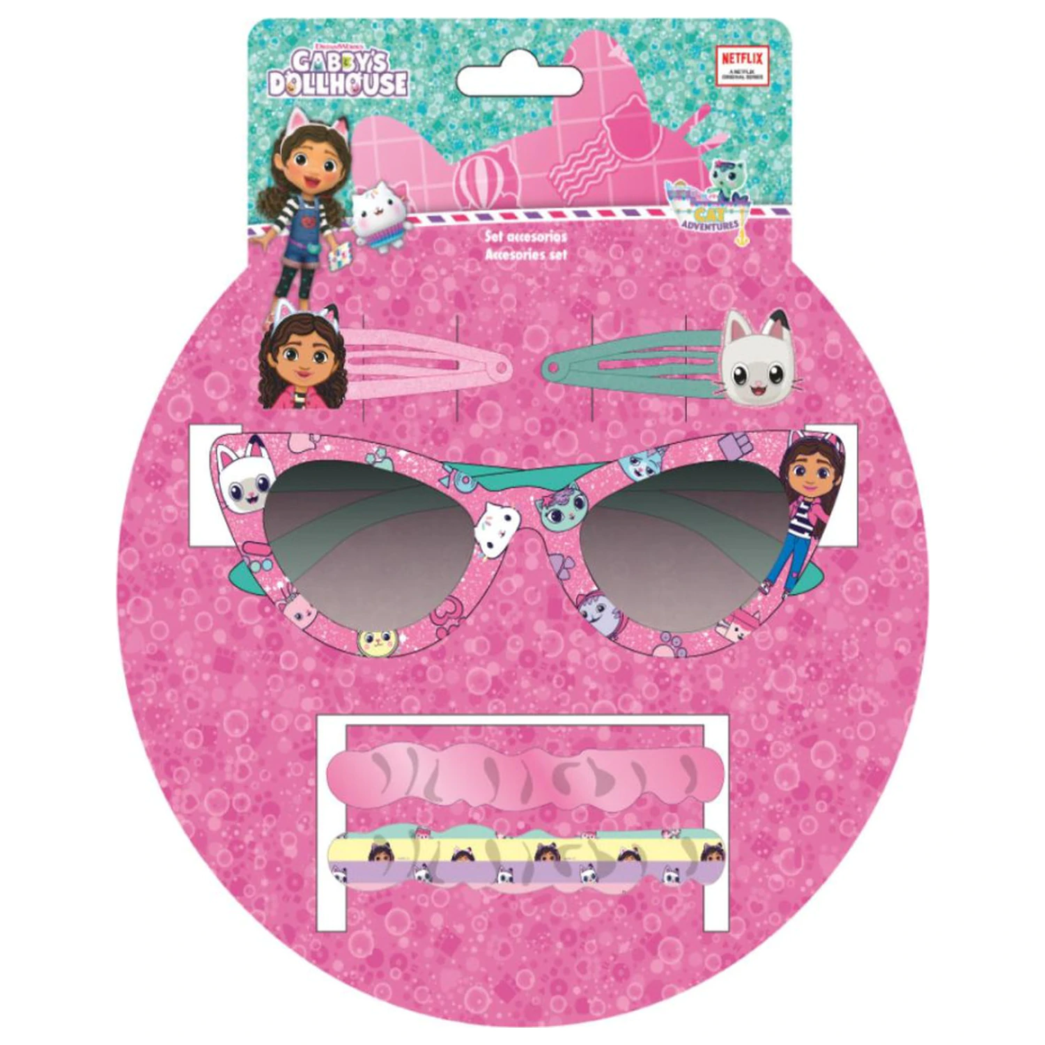 Gabi's Dollhouse Forever Ochelari de soare și Set de accesorii de păr poza produsului