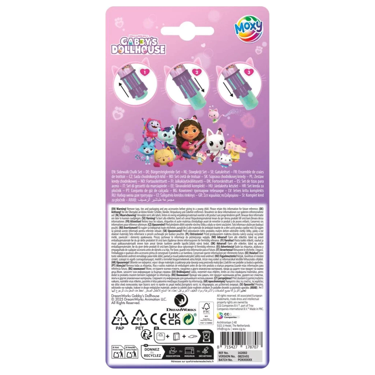 Gabi Dollhouse Friends set de cretă poza produsului