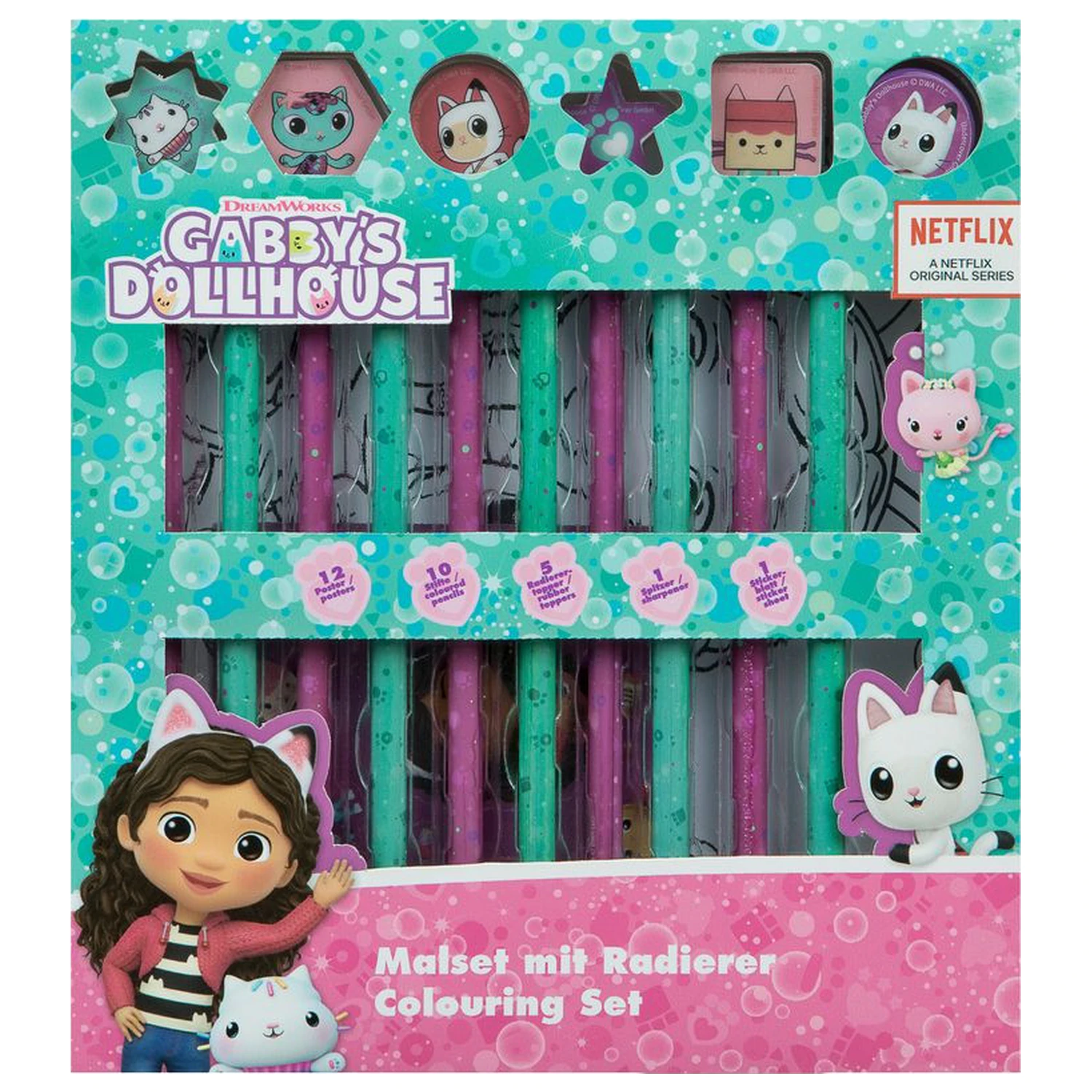 Set de colorat Gabby's Dollhouse Friends poza produsului