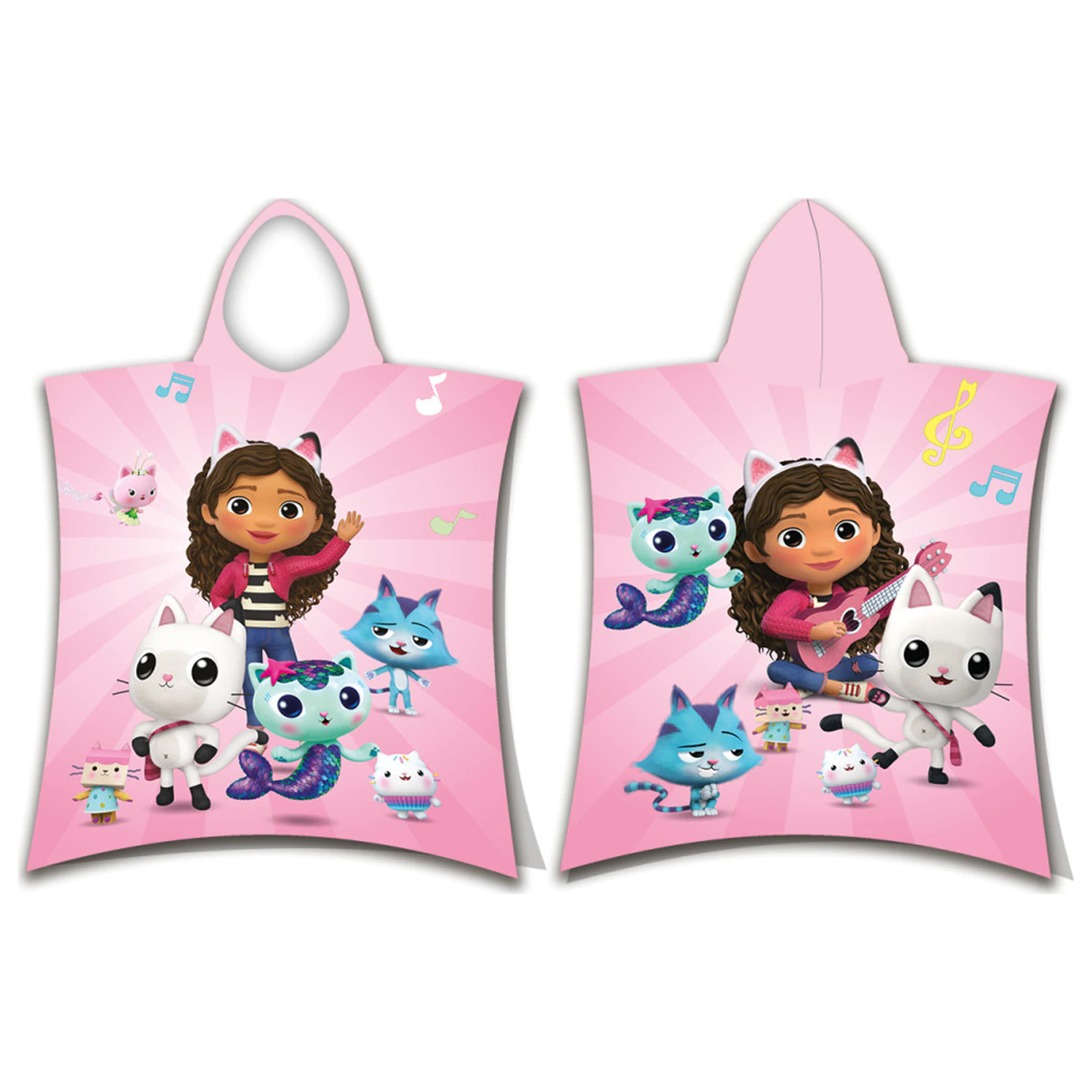 Gabi Dollhouse Guitar Beach Towel Poncho poza produsului