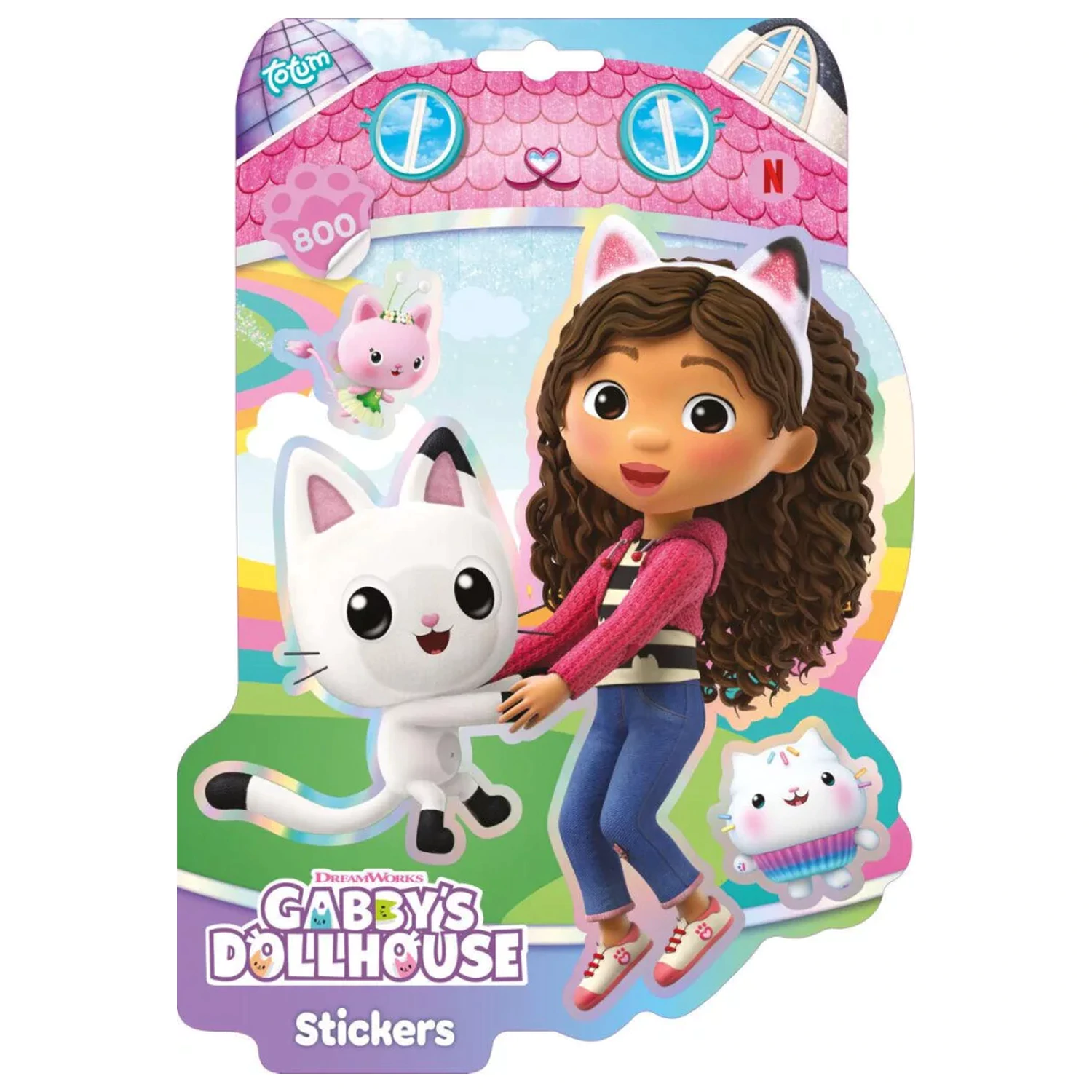 Gabi Dollhouse Happy Shape Album autocolante A4 poza produsului