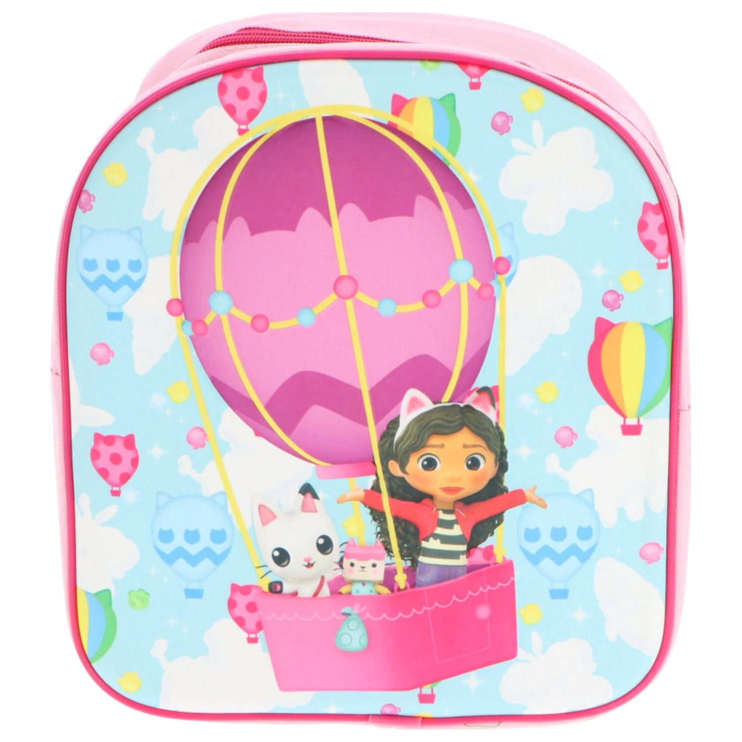 Rucsac 3D Gabi's Dollhouse Hot Air Balloon, geantă 30 cm poza produsului