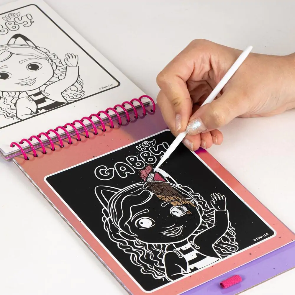 Gabbys Dollhouse set de papetărie scratch poza produsului