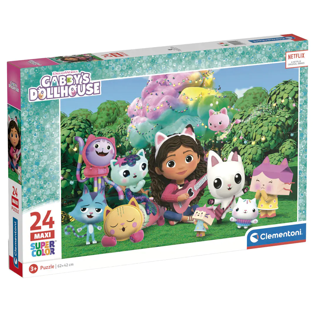 Gabbys Dollhouse maxi puzzle 24 piese poza produsului