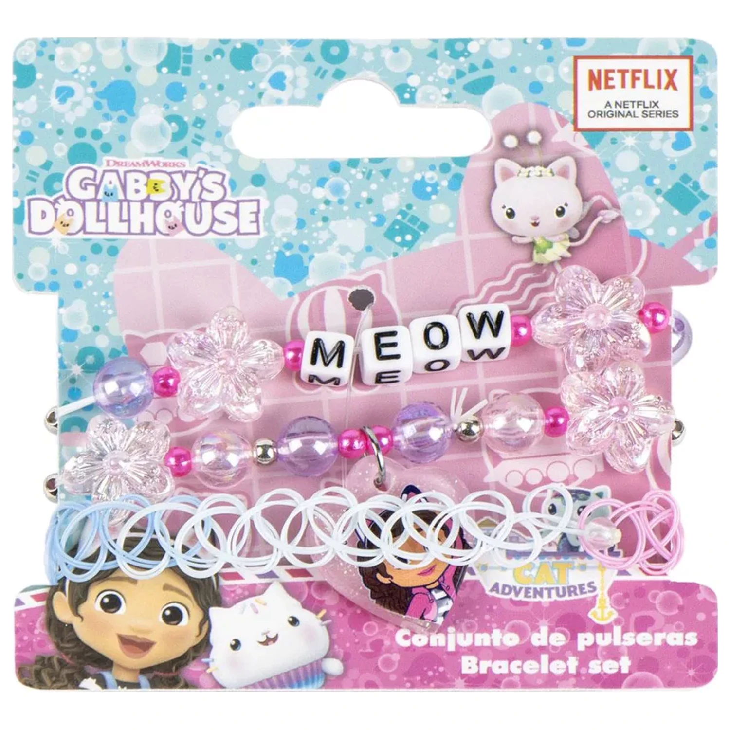Set bratari Gabi's Dollhouse Meow, 3 pachete poza produsului