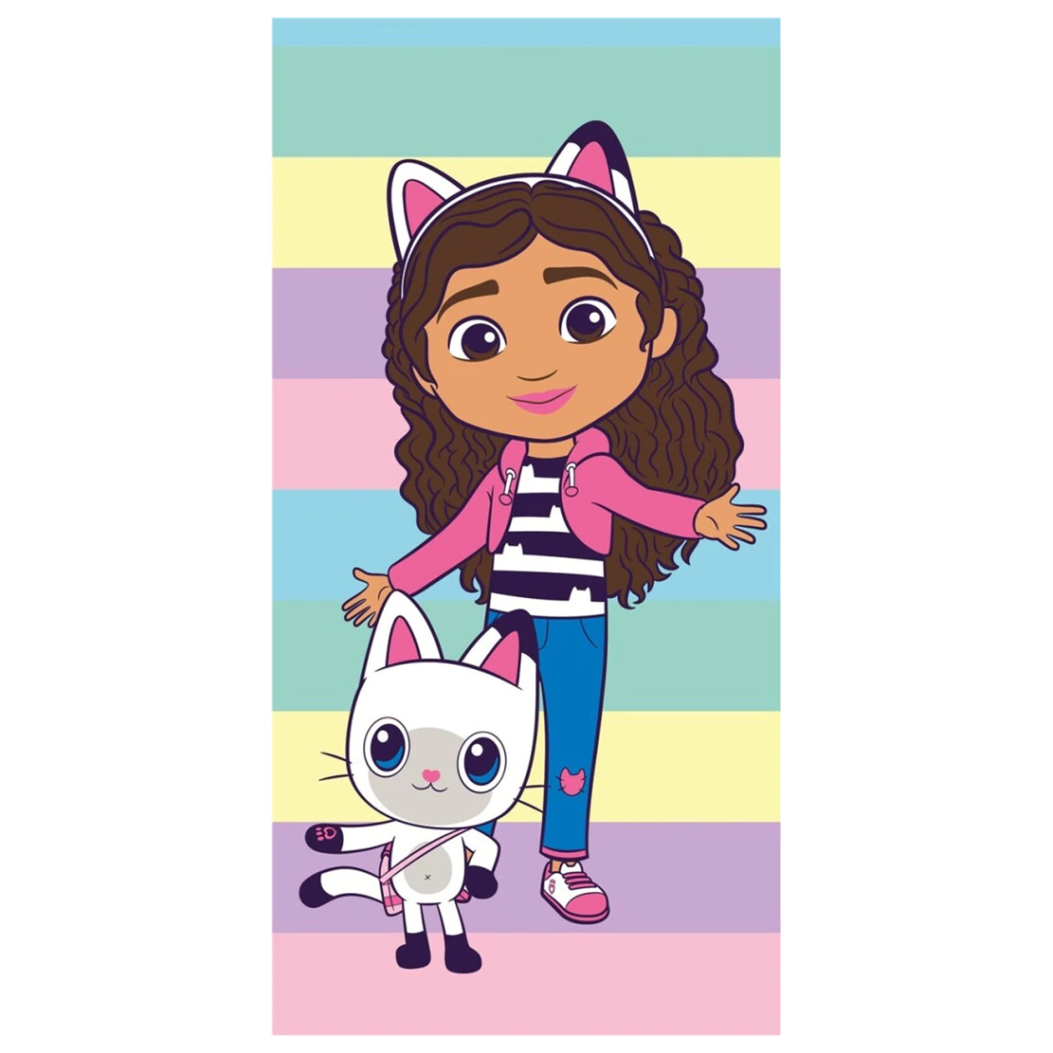 Gabi's Dollhouse Pastel Stripes prosop poza produsului