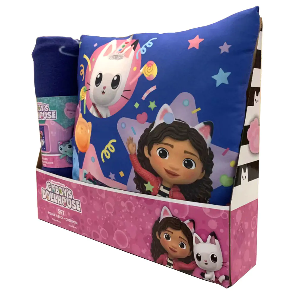 Gabbys Dollhouse patura polara + set perne poza produsului
