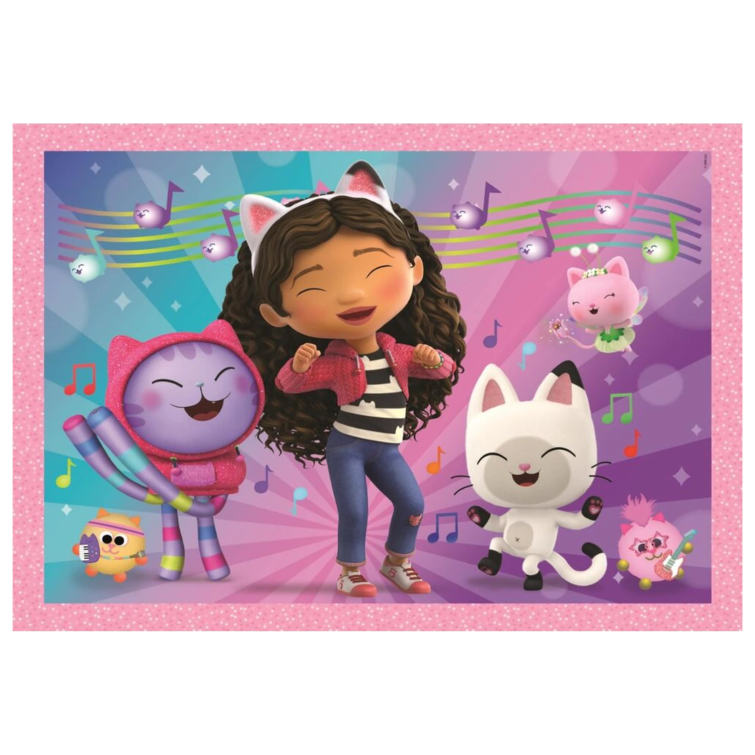 Gabbys Dollhouse puzzle 12-16-20-24 piese poza produsului