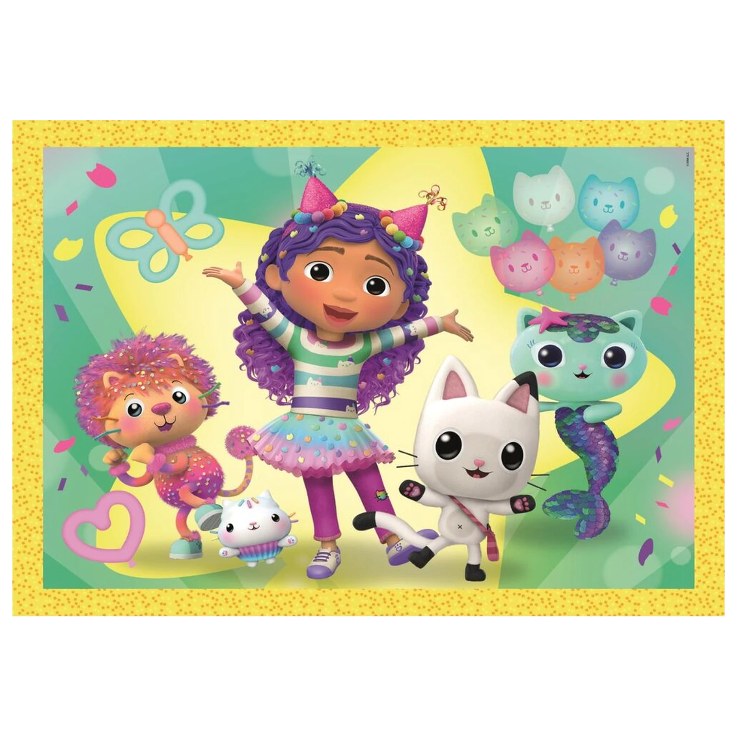 Gabbys Dollhouse puzzle 12-16-20-24 piese poza produsului