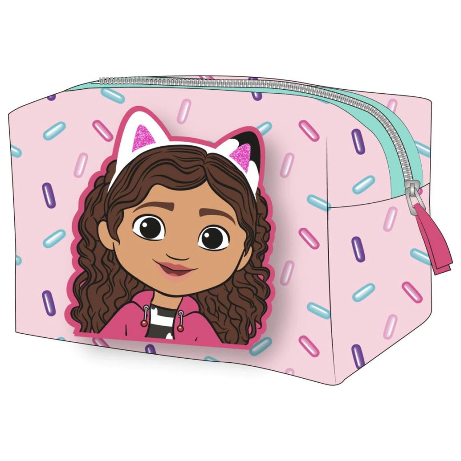 Gabby's Dollhouse Serpentine Toiletry Bag 17 cm poza produsului