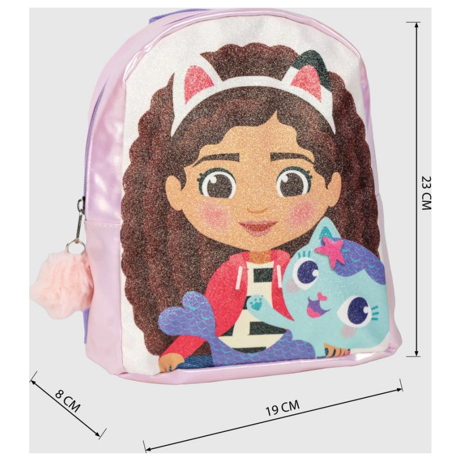 Gabby's Dollhouse Sparkle Tales Rucsac, geanta 23 cm poza produsului