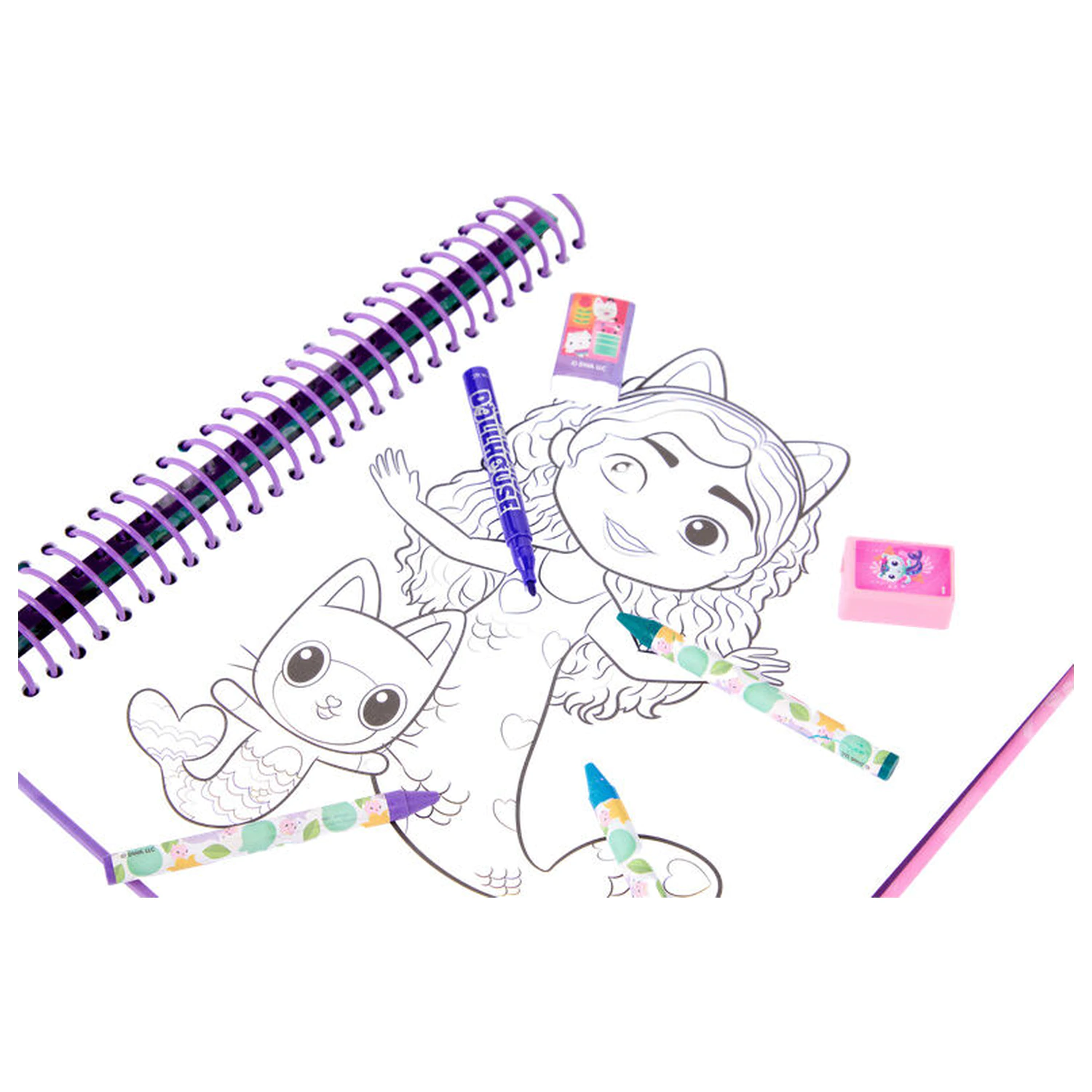 Gabbys Dollhouse carte de desen si activitati poza produsului