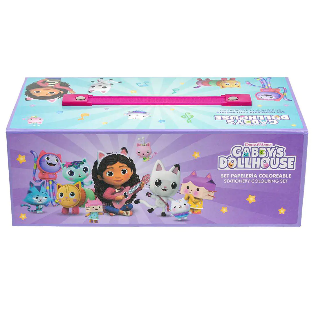 Gabby s Dolls House Colouring set papetarie poza produsului