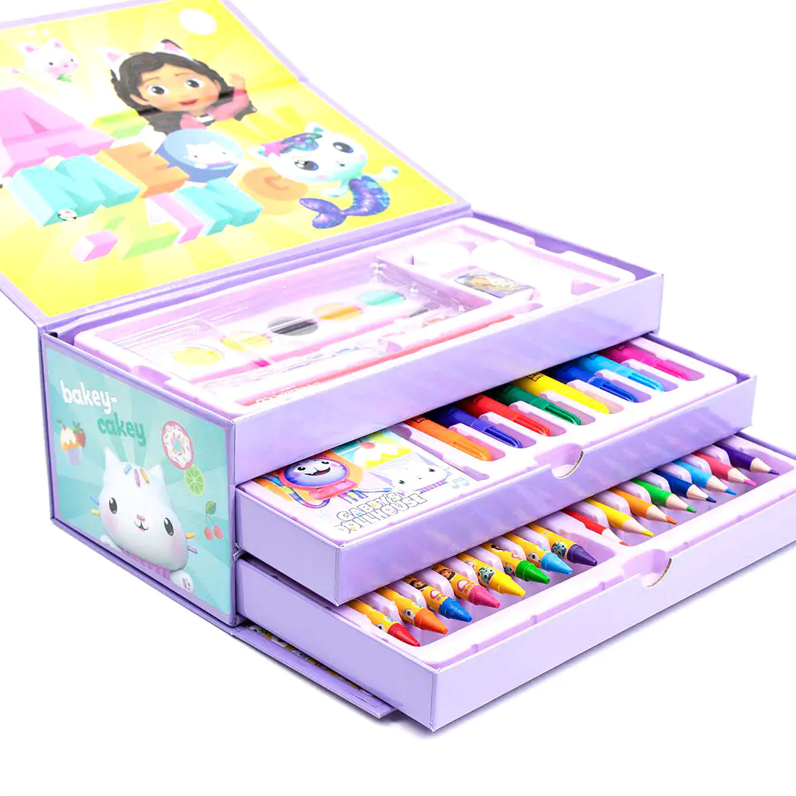 Gabby s Dolls House Colouring set papetarie poza produsului