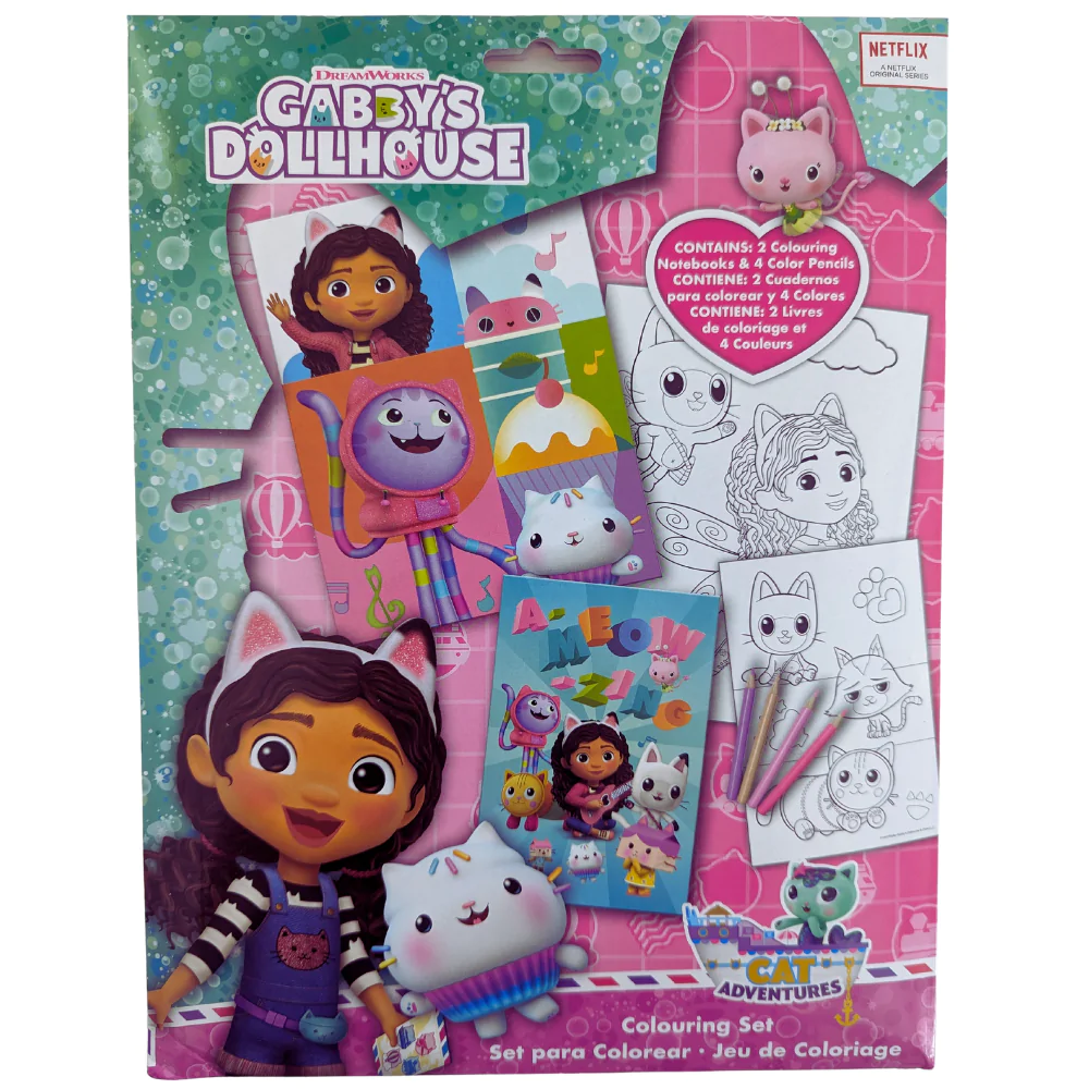 Gabbys Dollhouse set de colorat poza produsului