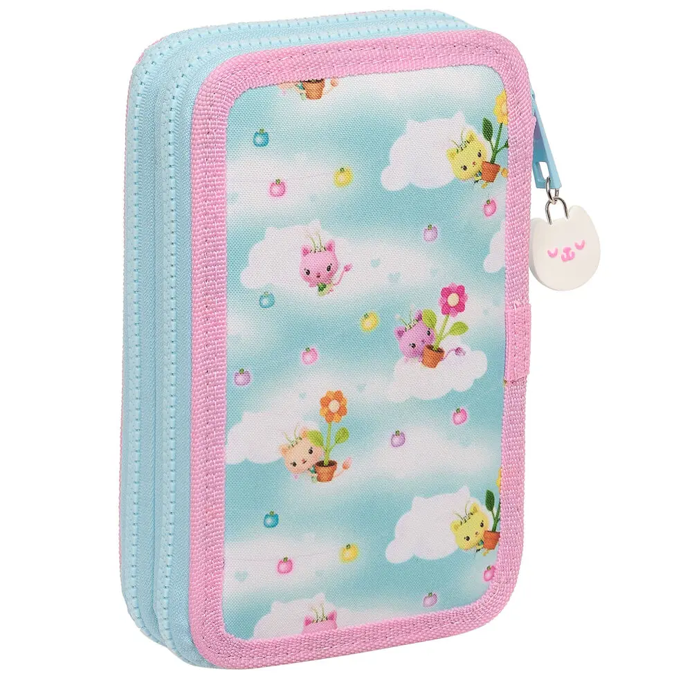 Gabbys Dollhouse etui dublu pentru creioane 28 piese poza produsului