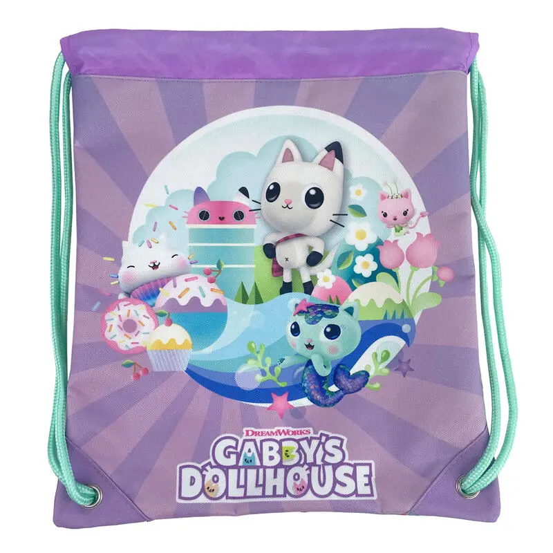 Gabbys Dollhouse geantă de gimnastică poza produsului