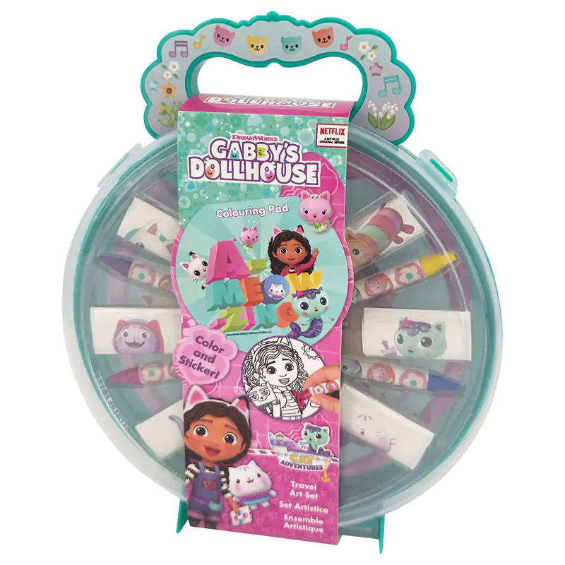 Gabbys Dollhouse set de papetărie de călătorie poza produsului