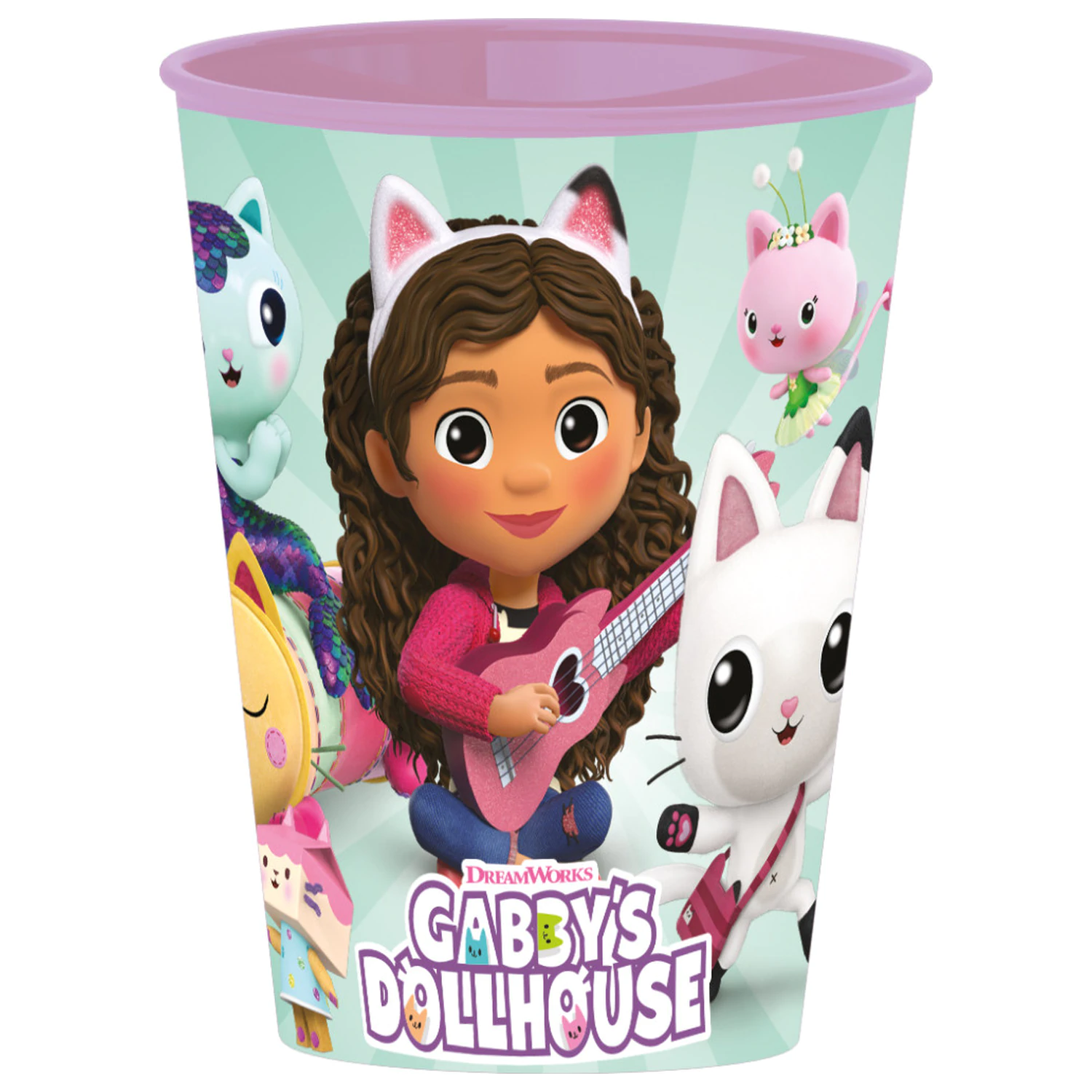 Gabi's Dollhouse Wonderland Pahar din Plastic 260 ml poza produsului