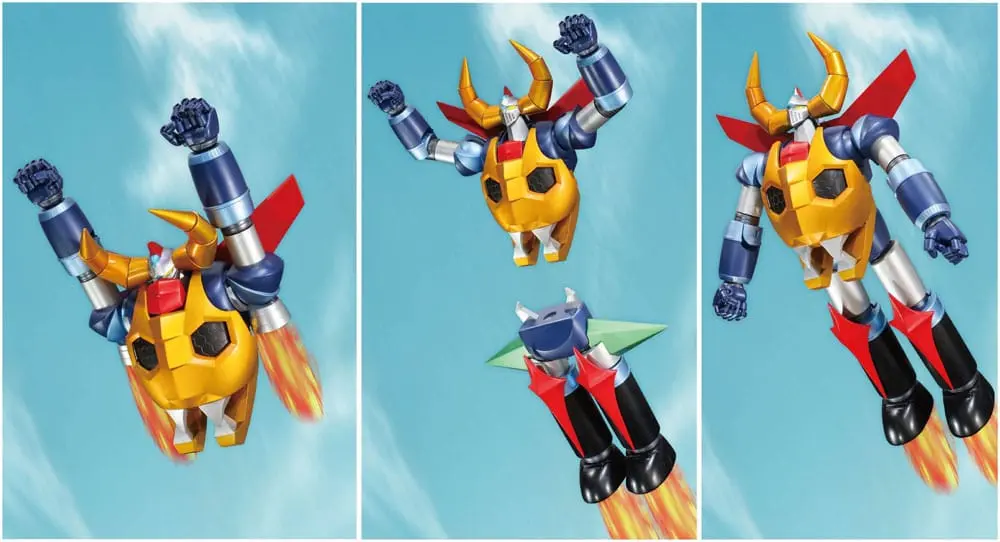 Gaiking Legend of Daiku-Maryu Soul of Chogokin Grand Action Bigsize Model Figurina de actiune Diecast Gaiking 45 cm poza produsului