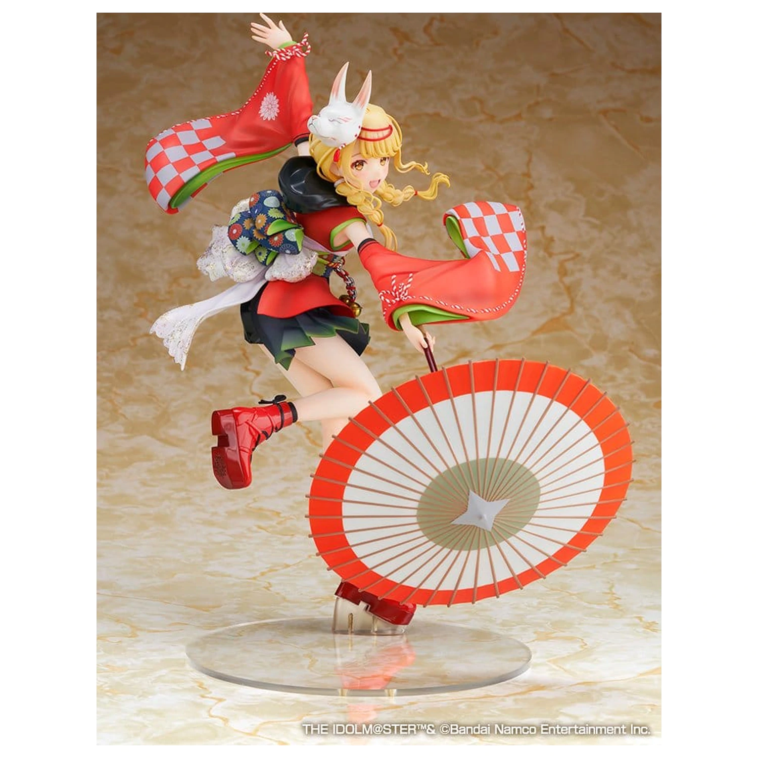 Gakuen The Idolmaster PVC Figura 1/7 Kotone Fujita Kamurogiku Ver. 27 cm poza produsului