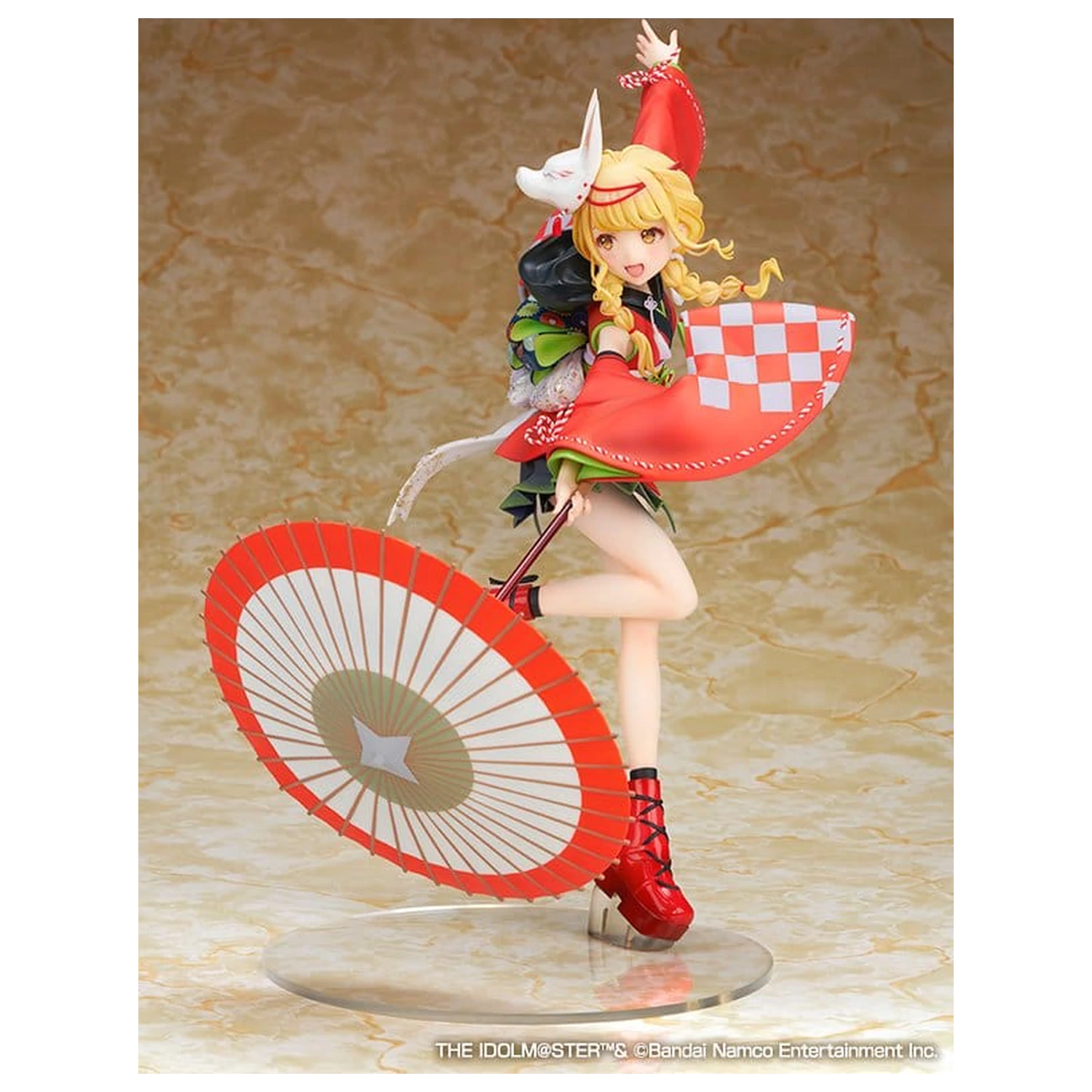 Gakuen The Idolmaster PVC Figura 1/7 Kotone Fujita Kamurogiku Ver. 27 cm poza produsului