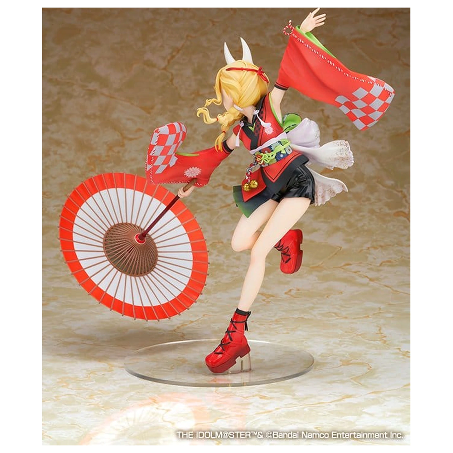 Gakuen The Idolmaster PVC Figura 1/7 Kotone Fujita Kamurogiku Ver. 27 cm poza produsului