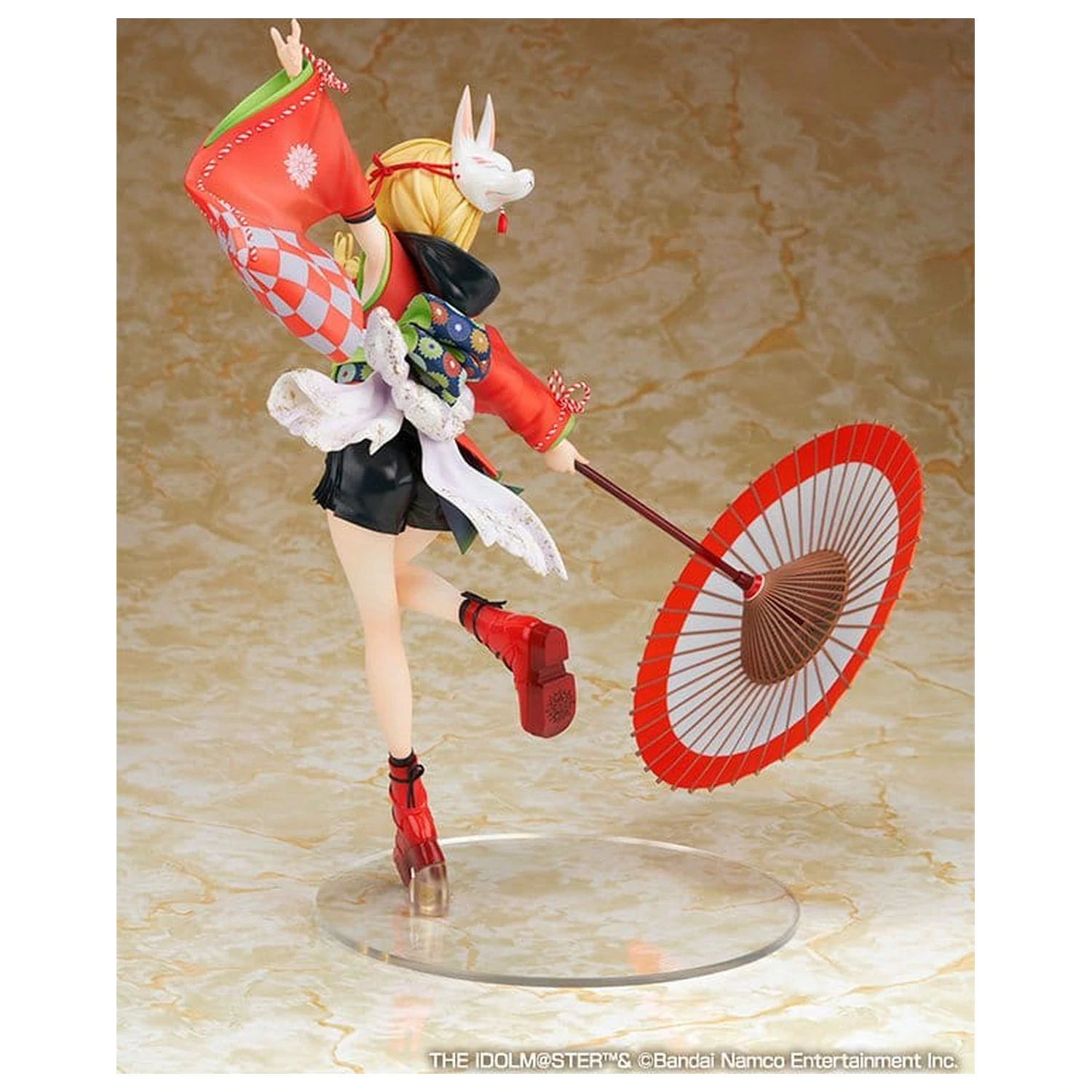 Gakuen The Idolmaster PVC Figura 1/7 Kotone Fujita Kamurogiku Ver. 27 cm poza produsului