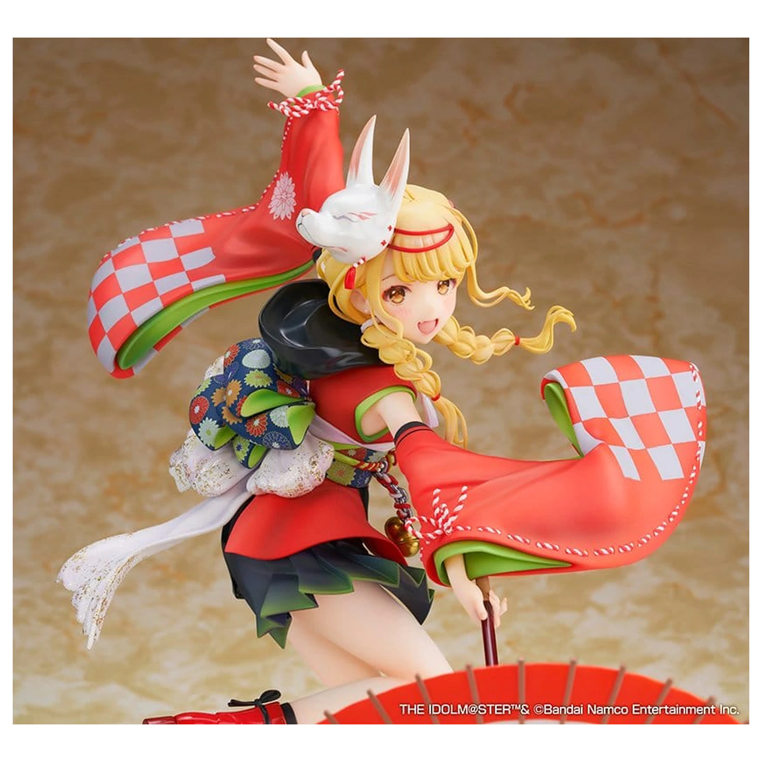 Gakuen The Idolmaster PVC Figura 1/7 Kotone Fujita Kamurogiku Ver. 27 cm poza produsului