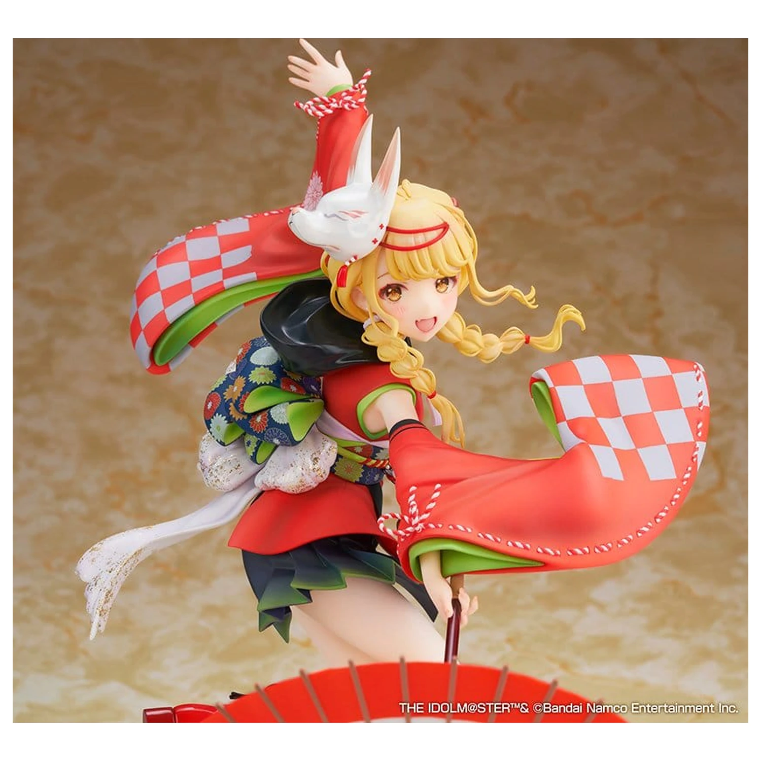 Gakuen The Idolmaster PVC Figura 1/7 Kotone Fujita Kamurogiku Ver. 27 cm poza produsului